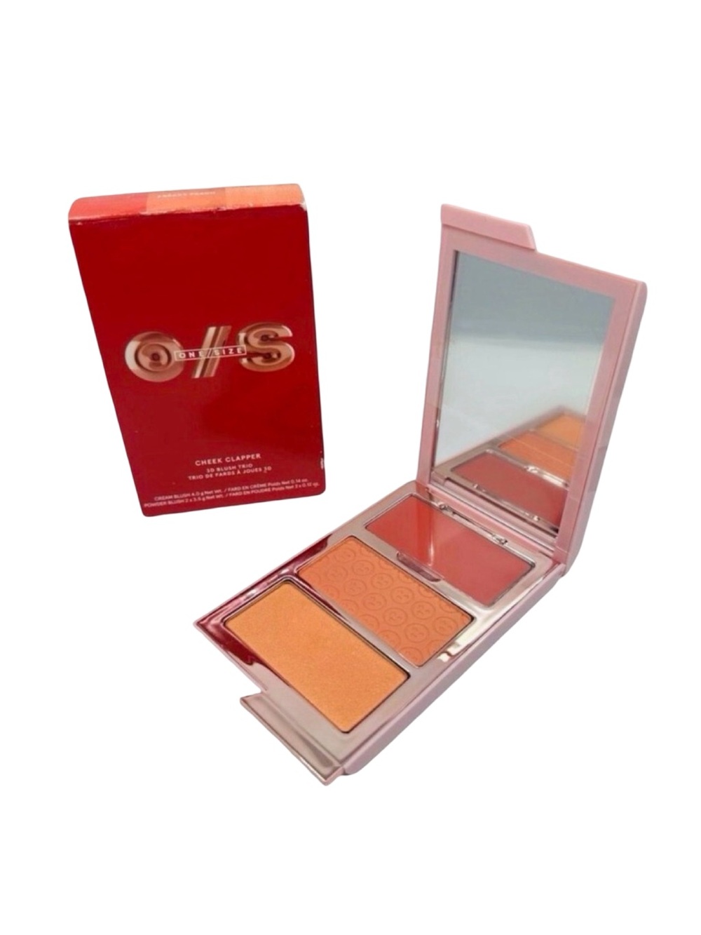One / Size by Patrick Starrr Cheek Clapper 3D Blush Trio Palette - Freaky Peach
